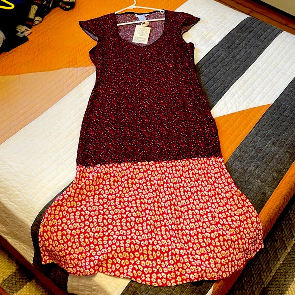 Floral midi dress